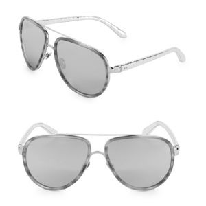 Linda Farrow Luxe Aviator Sunglasses